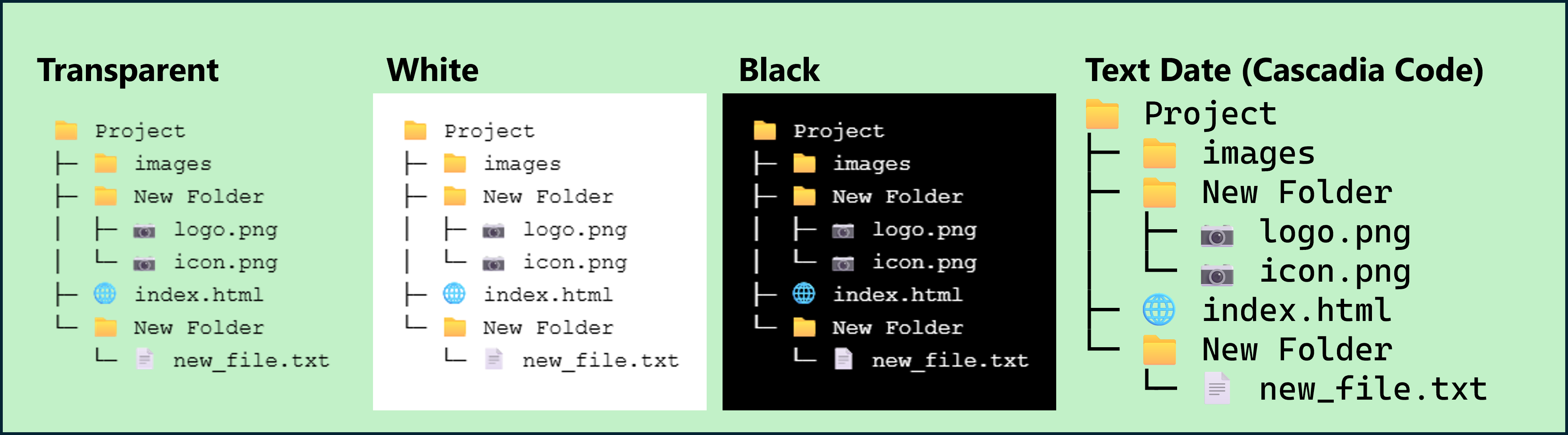 Background Options